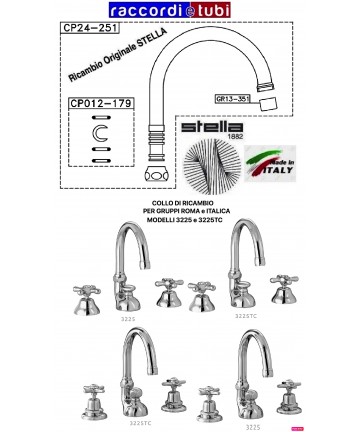 COLLO CROMATO STELLA per...