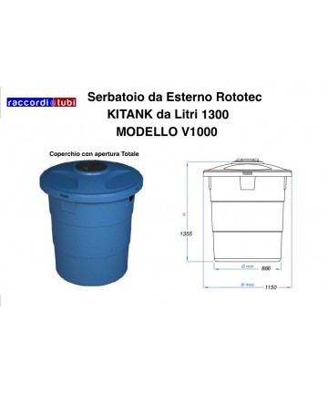 SERBATOIO VERTIC.LT.800...