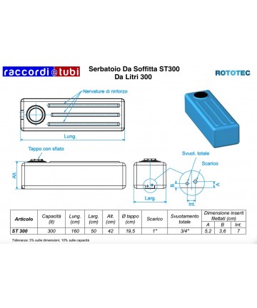 DACHBIETERSPEICHER LITR 300...