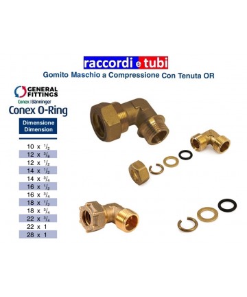 BRASS ELBOW WITH OR MALE...