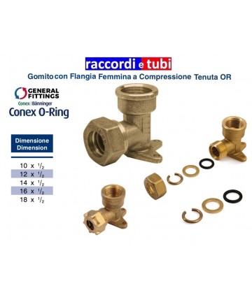 MESSINGBENDEN MIT FLANSCH...