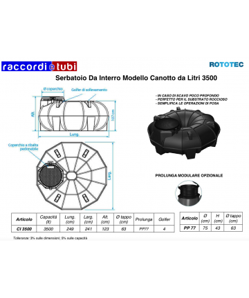 TANK FÜR DEN INNENBEREICH...