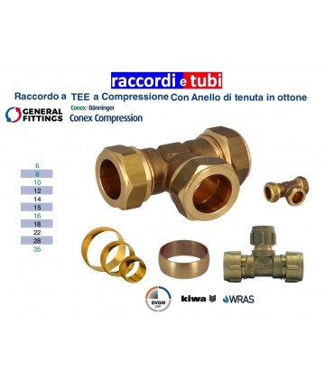 TEE BRASS MIT KONUS...