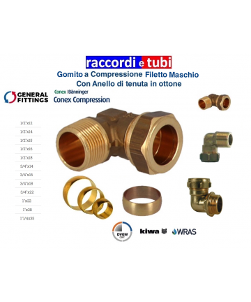 MESSING-BOWDEN MIT MALE...