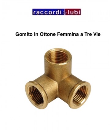 DREIWEG-HAUSANSCHLUSS-BRASS...