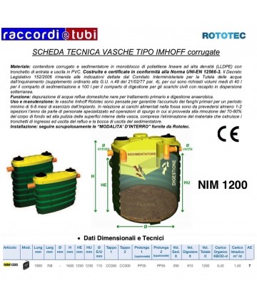 IMHOFF NIM 1200 ROTOTEC