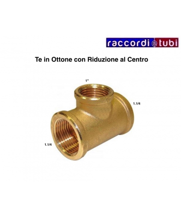 REDUZIERTE MESSING TEE...