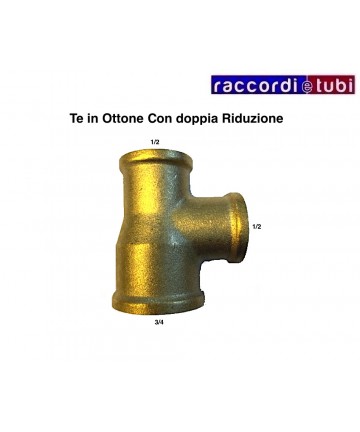 REDUZIERTE MESSING TEE...