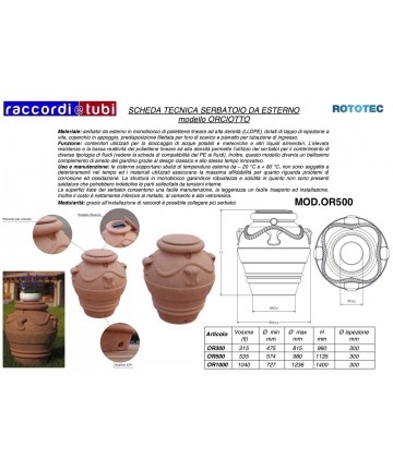 ORCIOTTO 500 ROTOTEC...