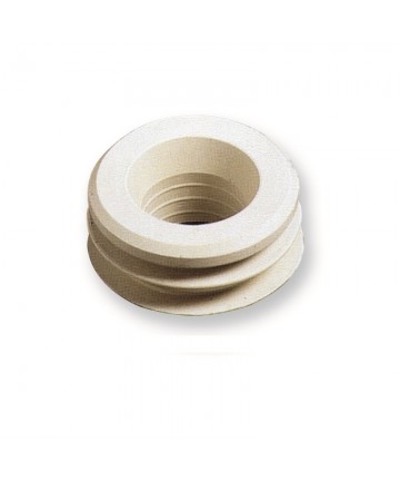 WEISSER GUMMISTUTZ 52X30