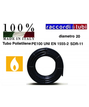 GAS-POLYETHYLENROHR 20...