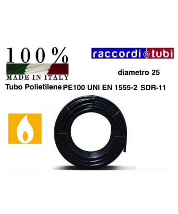 PE-GASROHR 25 SCO60 PE100