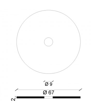 DICHTUNG FÜR UHR-SIPHON 67X9X2