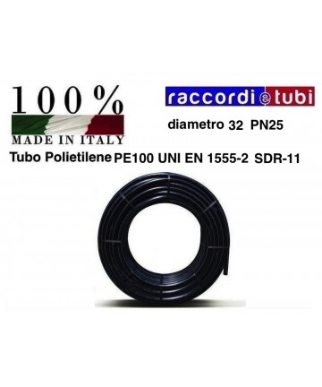 PE-Rohrrolle 32 PN/25 PE100