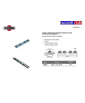 VERBINDUNG FÜR ZWEI PROFILEN