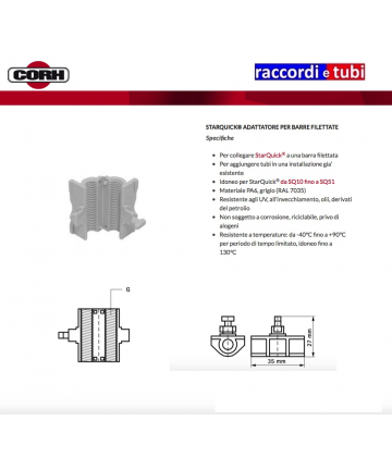 STARQUICK ADAPTER M6 MIT...
