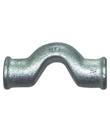 SCOLLO FERRO ZINCATO Ø 3/4 