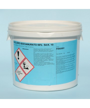 DICHLOR GRANULIERTER 55% KG.10