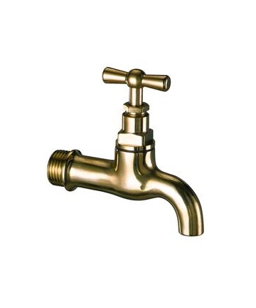 MESSING-GLANZ-HAHN 1/2''