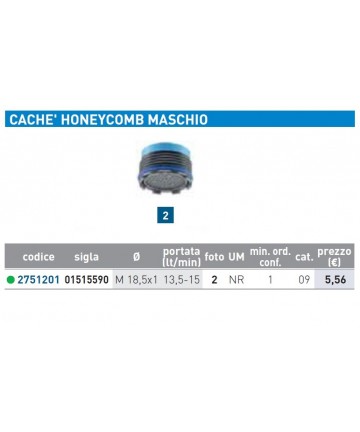 CACHE' HONEYCOMB M D.18,5x1''