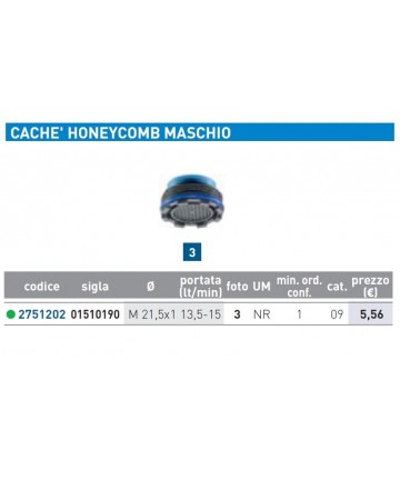 CACHE' HONEYCOMB M D.21,5x1''