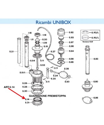 DICHTUNG VORPRESSUNG Ø50