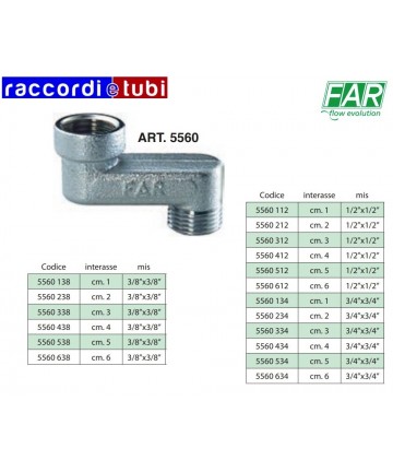 ECKFITTING MESSING MF 1/2...