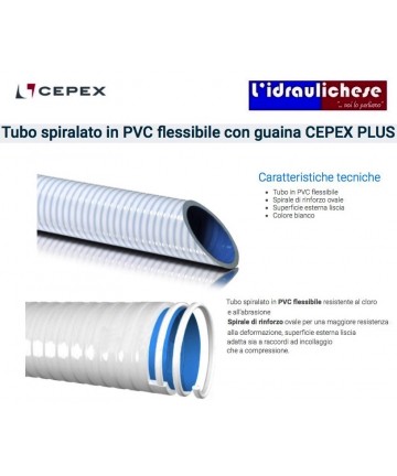 PVC-SCHLAUCH Ø 63 flexibel...