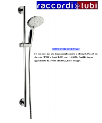 DUSCHSTANGE CINDY MIT ZWEI...
