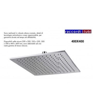 SOFFIONE OTTONE QUADRATO...