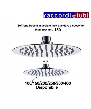 SOFFIONE IN ACCIAIO INOX...