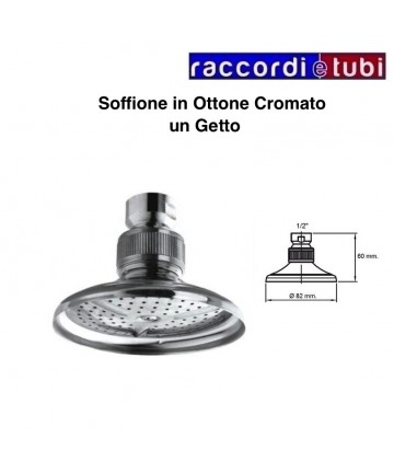 DUSCHKOPF AUS CHROMATIERTEM...