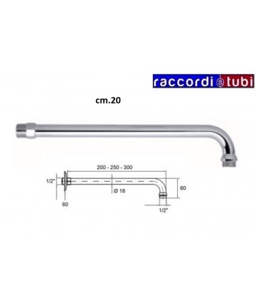 DUSCHROHR AUS MESSING LÄNGE...