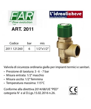 SICHERHEITSVENTIL 6 BAR MF...