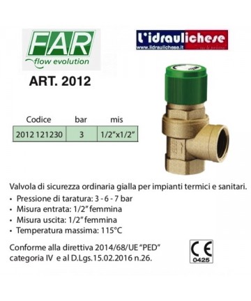 SICHERHEITSVENDEL 3 BAR FF...