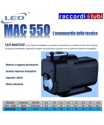 LEO MAC 550 ELEKTROPUMPE...
