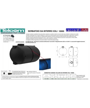 TELCOM TANK XXLI10000