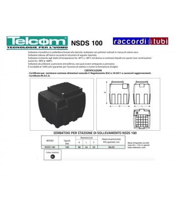 TELCOM TANK FÜR HEBESTATION...