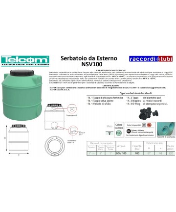 TELCOM SERBATOIO NSV100