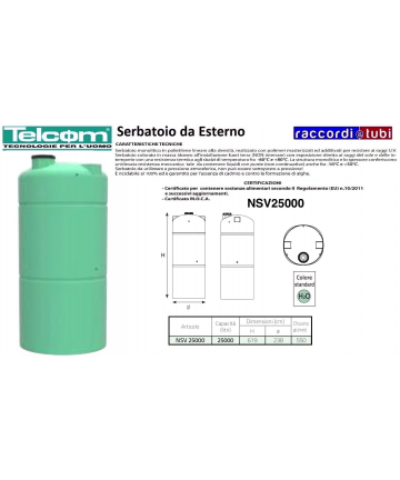 TELCOM SERBATOIO NSV25000