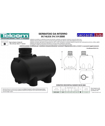 TELCOM ERDEINBAUTANK INCON3000