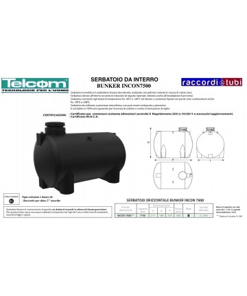 TELCOM ERDGESCHÜTZTER TANK...