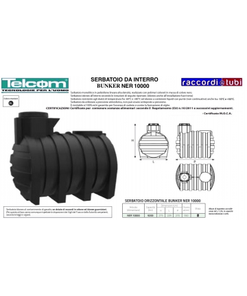 TELCOM TANK EINTIEG NER 10000