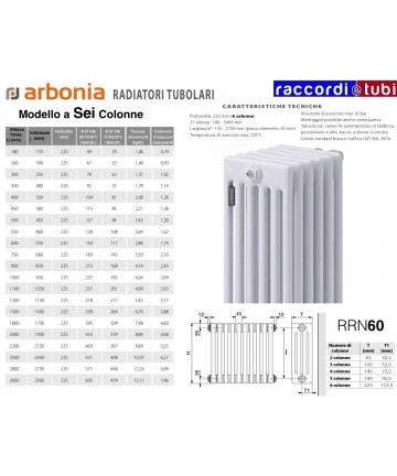 STAHLRADIATOR ARBONIA 6...