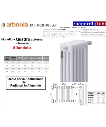 RADIATORE IN ACCIAIO...