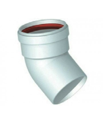 ALUMINIUMBOGEN MF Ø80 45°...