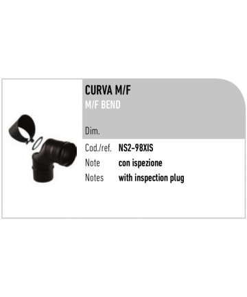 EDELSTAHL/SCHWARZ MF BOGEN...