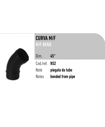 EDELSTAHL/BLACK MF BOGEN...