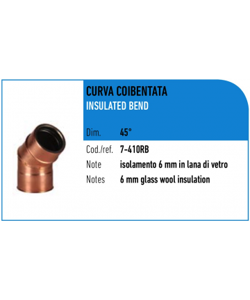 CURVA  ATI COIBENTATA 45°...