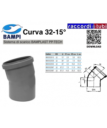 CURVA  A  INNESTO PP-H/MC...